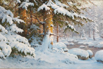Winter in the Forest by Walter Moras